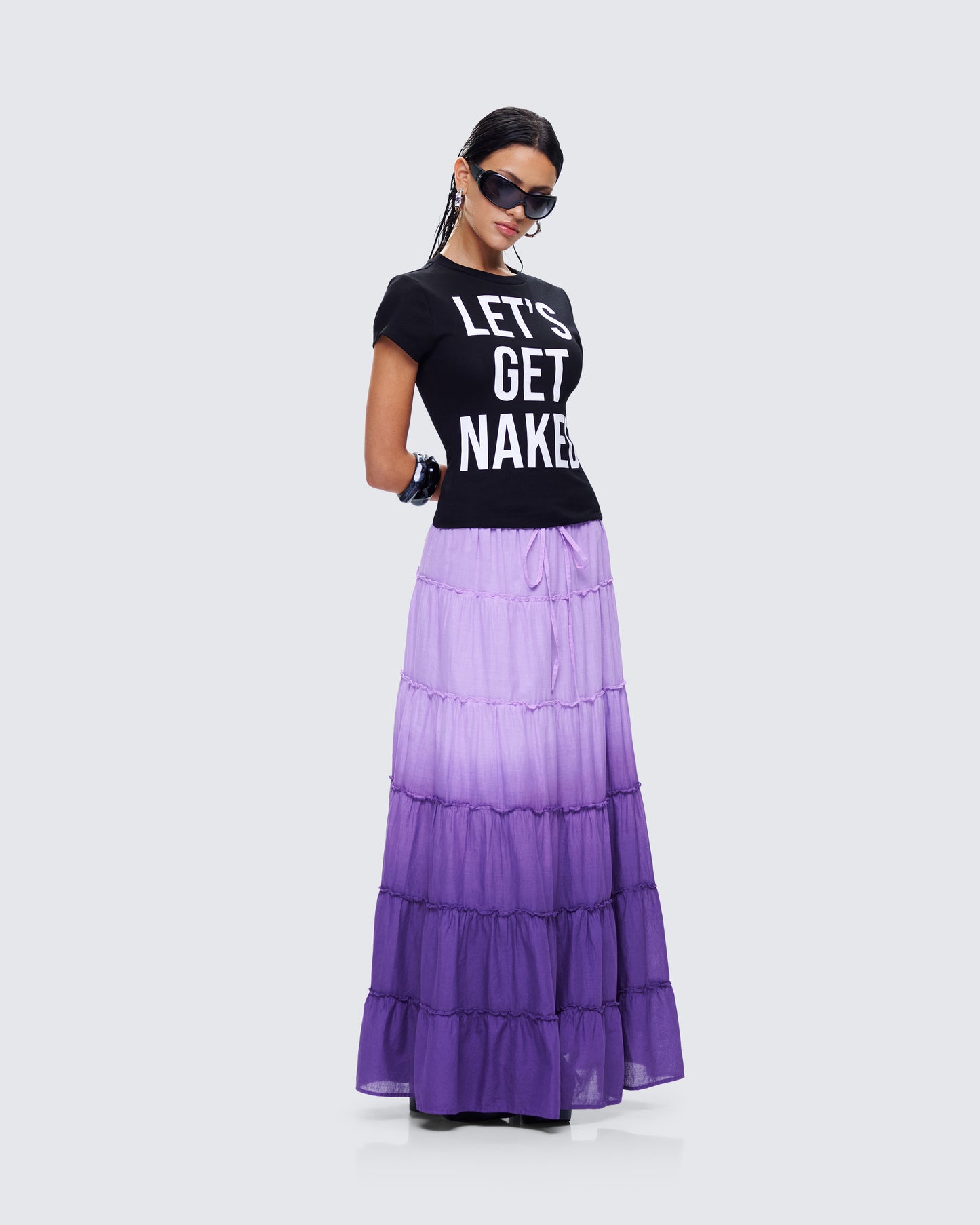 Calianna Black Graphic Tee