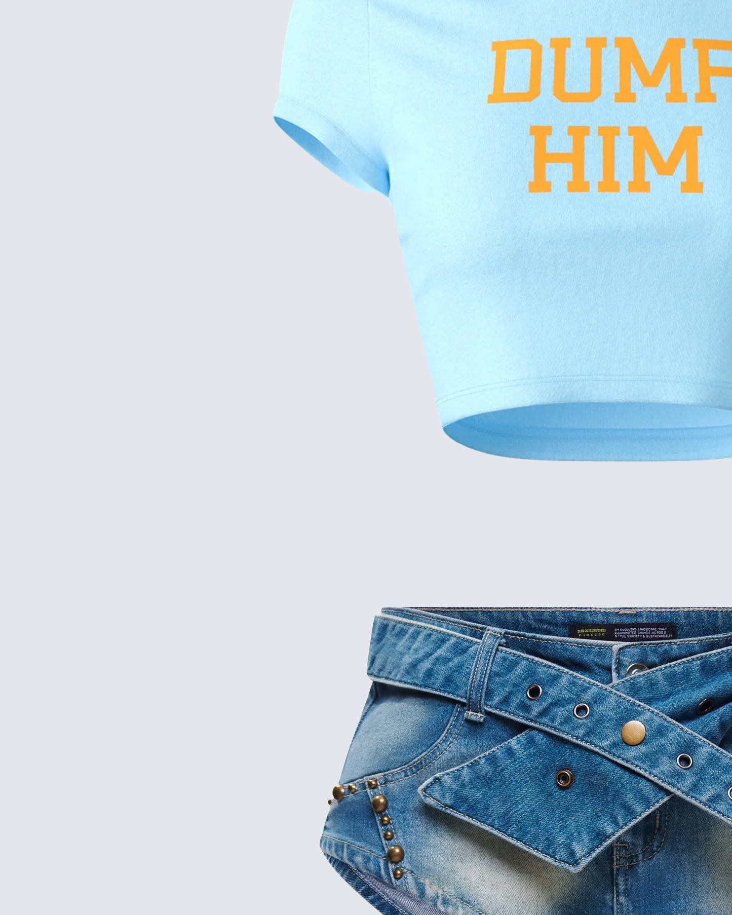 Seraina Denim Set