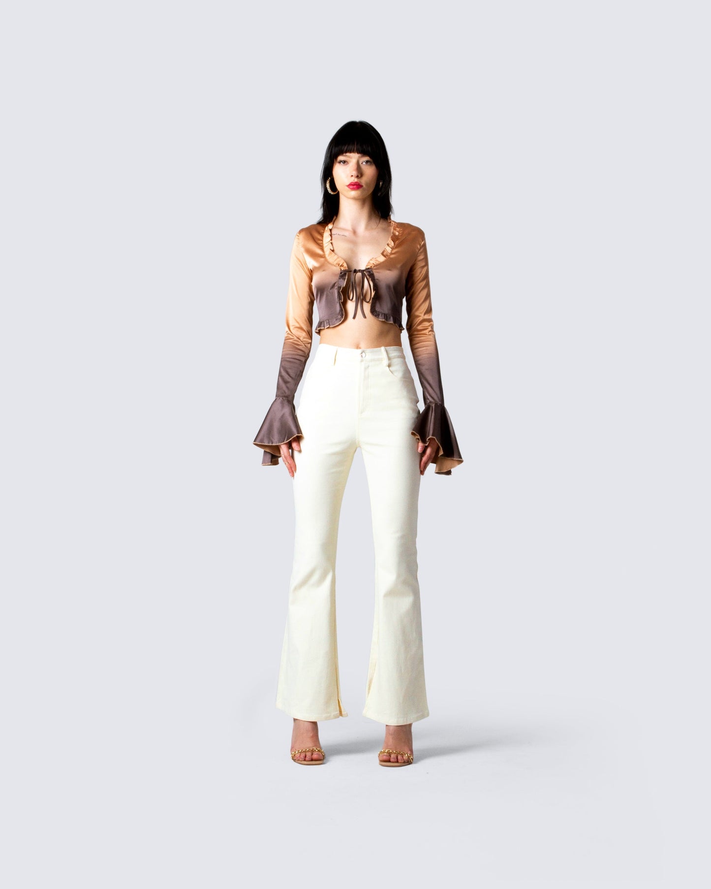 Tracy Ombre Print Top
