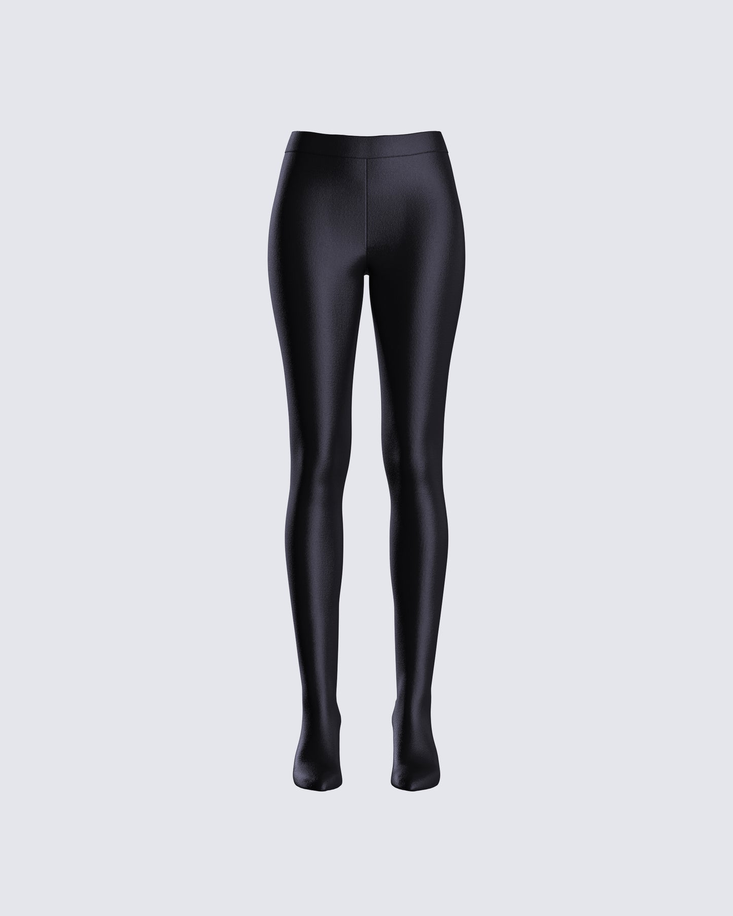 Lux Black High Heel Leggings product front