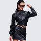 Darah Black Bomber Jacket