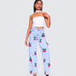 Alondra White Tube Halter Top