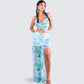 Bahia Mint Floral Print Top