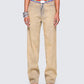 Cheryse Rainbow Woven Belt model front