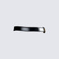 Perla Black Faux Leather Belt