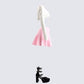Bella Pink Pleated Set