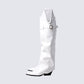 Jupiter White Convertible Boot