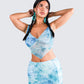 Bahia Mint Floral Print Top