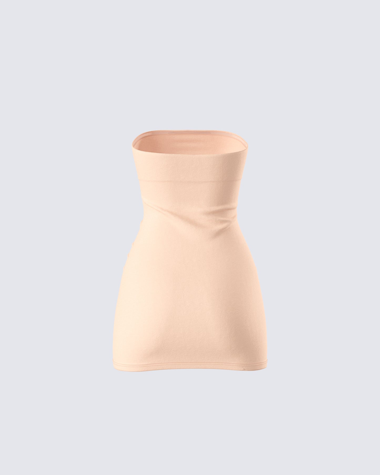 Maxine Beige Jersey Tube Dress