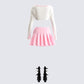 Bella Pink Pleated Set