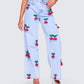 Cheri Cherry Blue Denim Jean