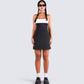 Lupita Multi Banded Mini Dress model front
