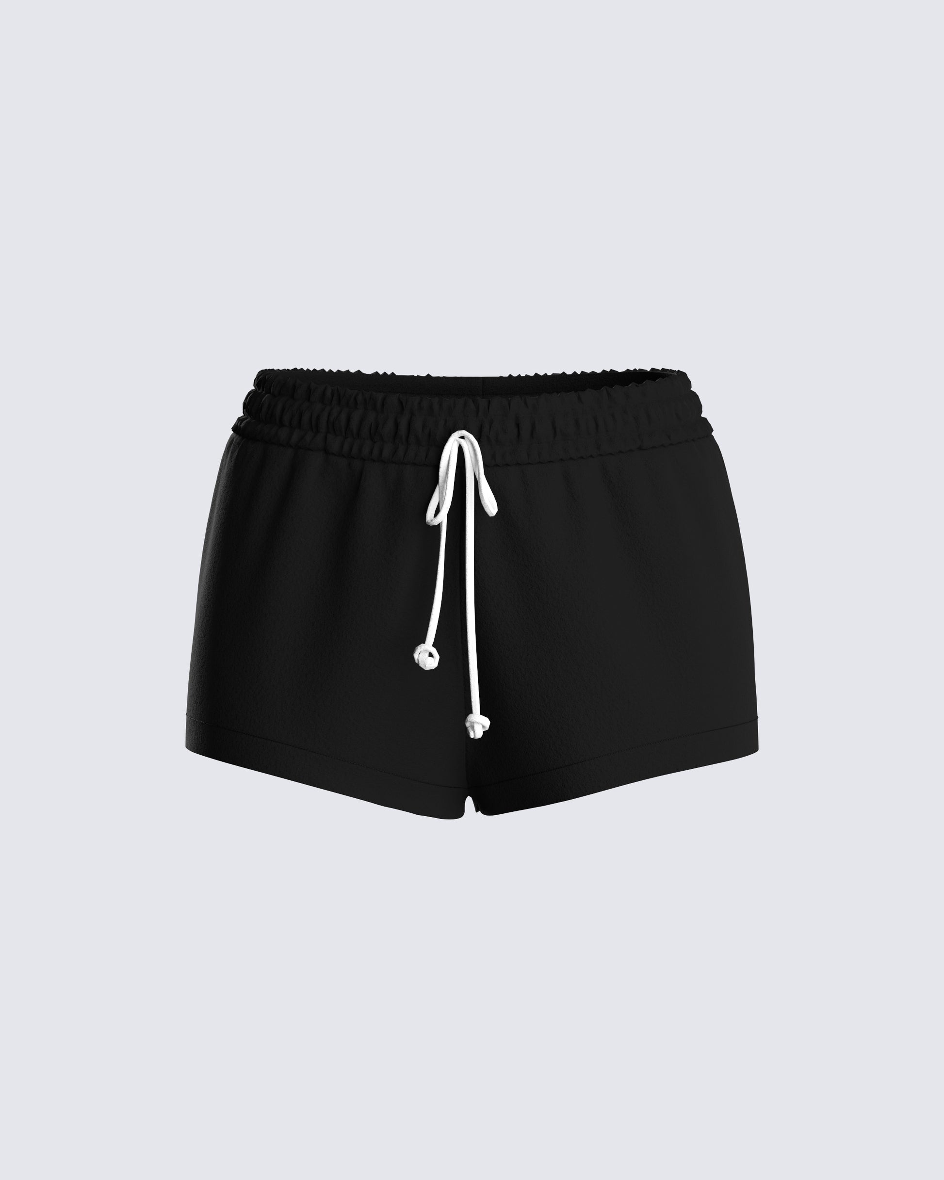 Elio Black Back Talk Short 3d product front