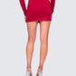 Venetia Red Heart Mini Skirt