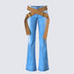 Ara Blue Belted Low Rise Jean product front