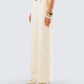 Havanah Ivory Tweed Mid Rise Pant