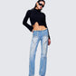 Kaiana Blue Denim Straight Leg Jeans