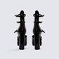 Bernadine Black Platform Heels