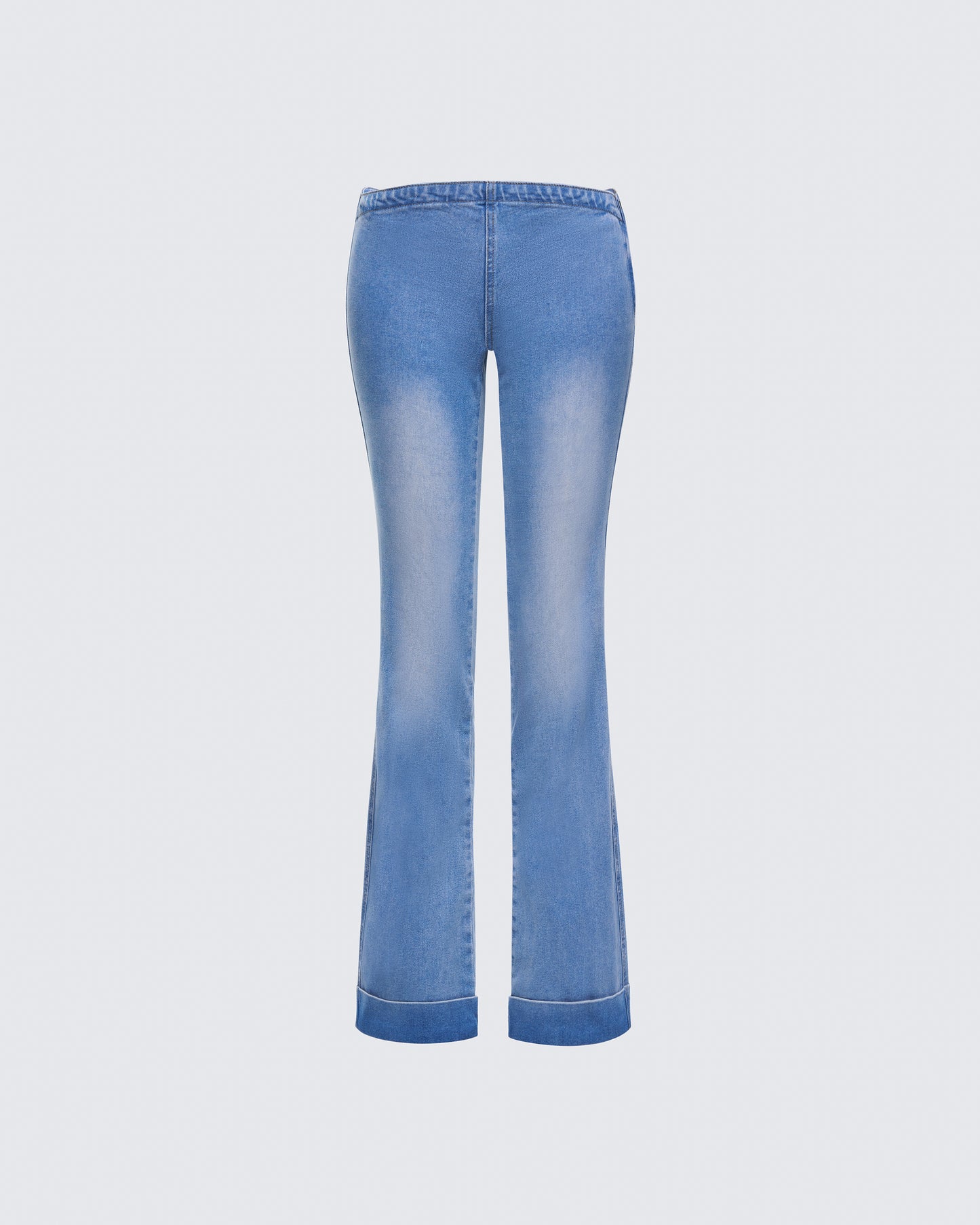 Juliana Blue Denim Low Rise Jean 3d product front