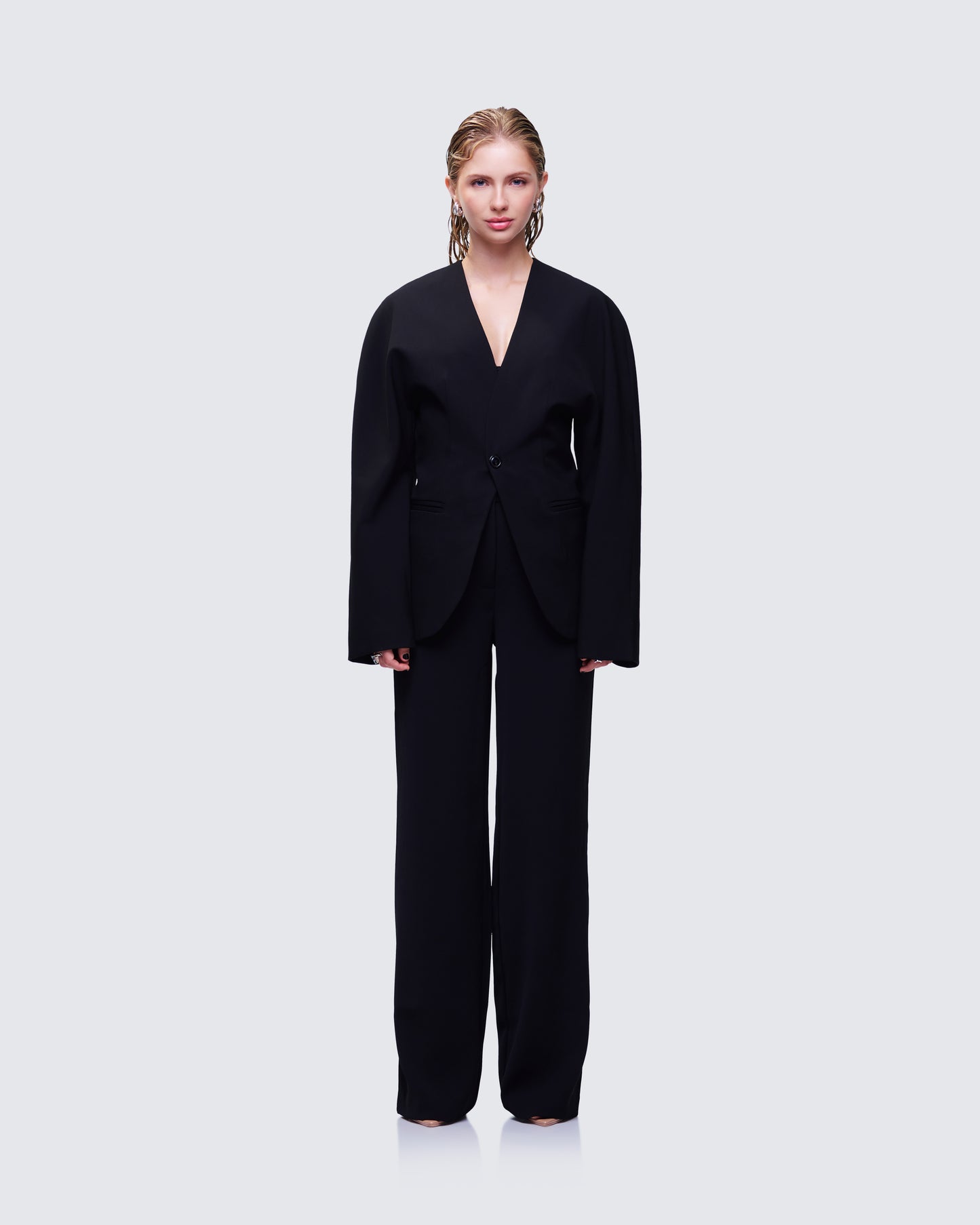 Maybelle Blazer Set model front