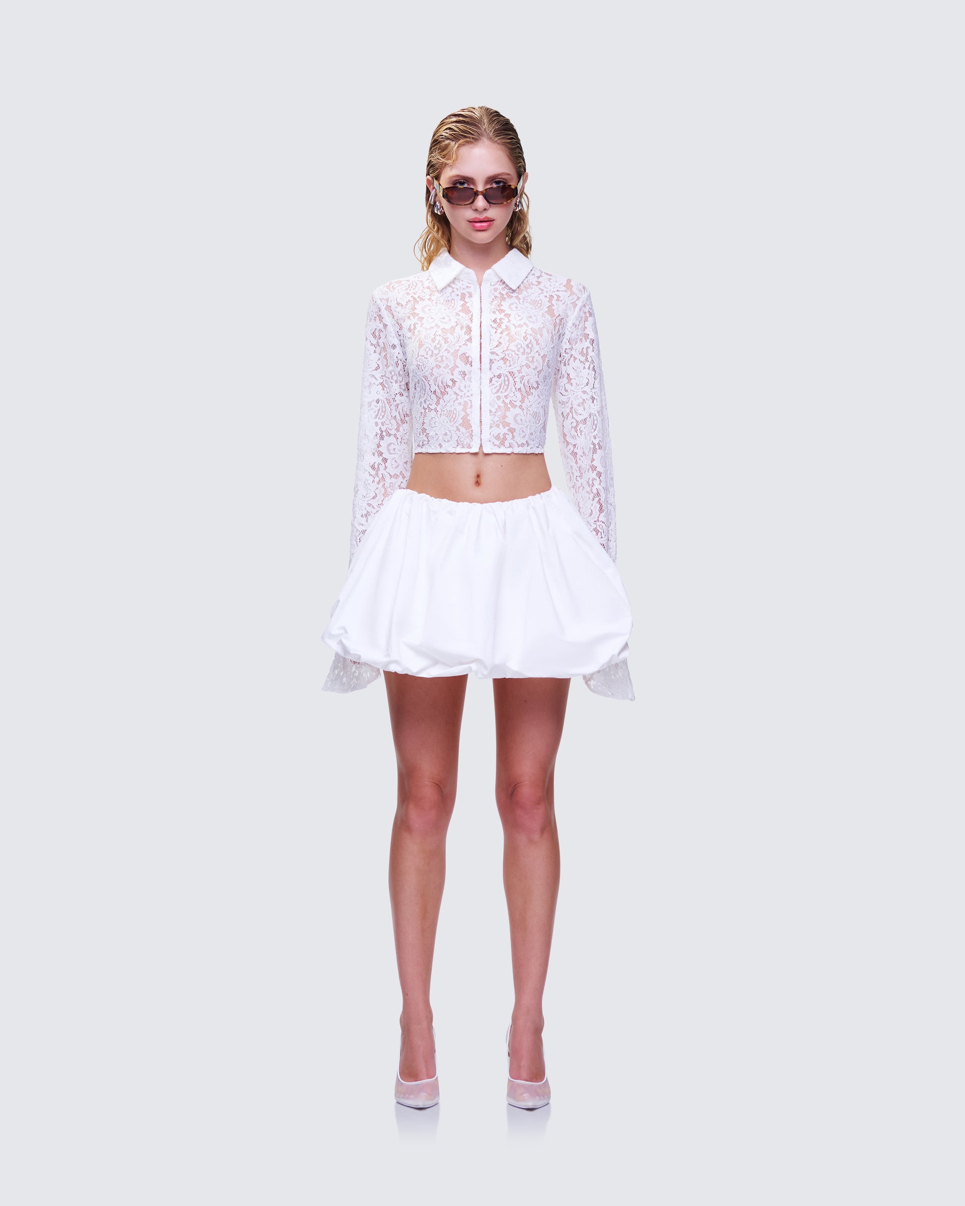 Eunji Lace Set model front