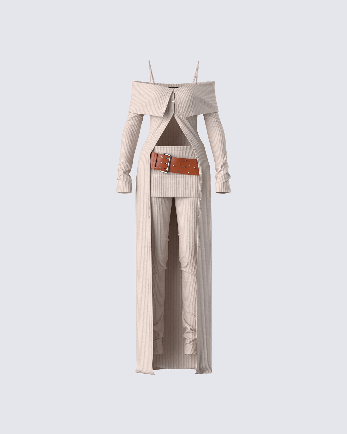 Myka Ribbed Set product front