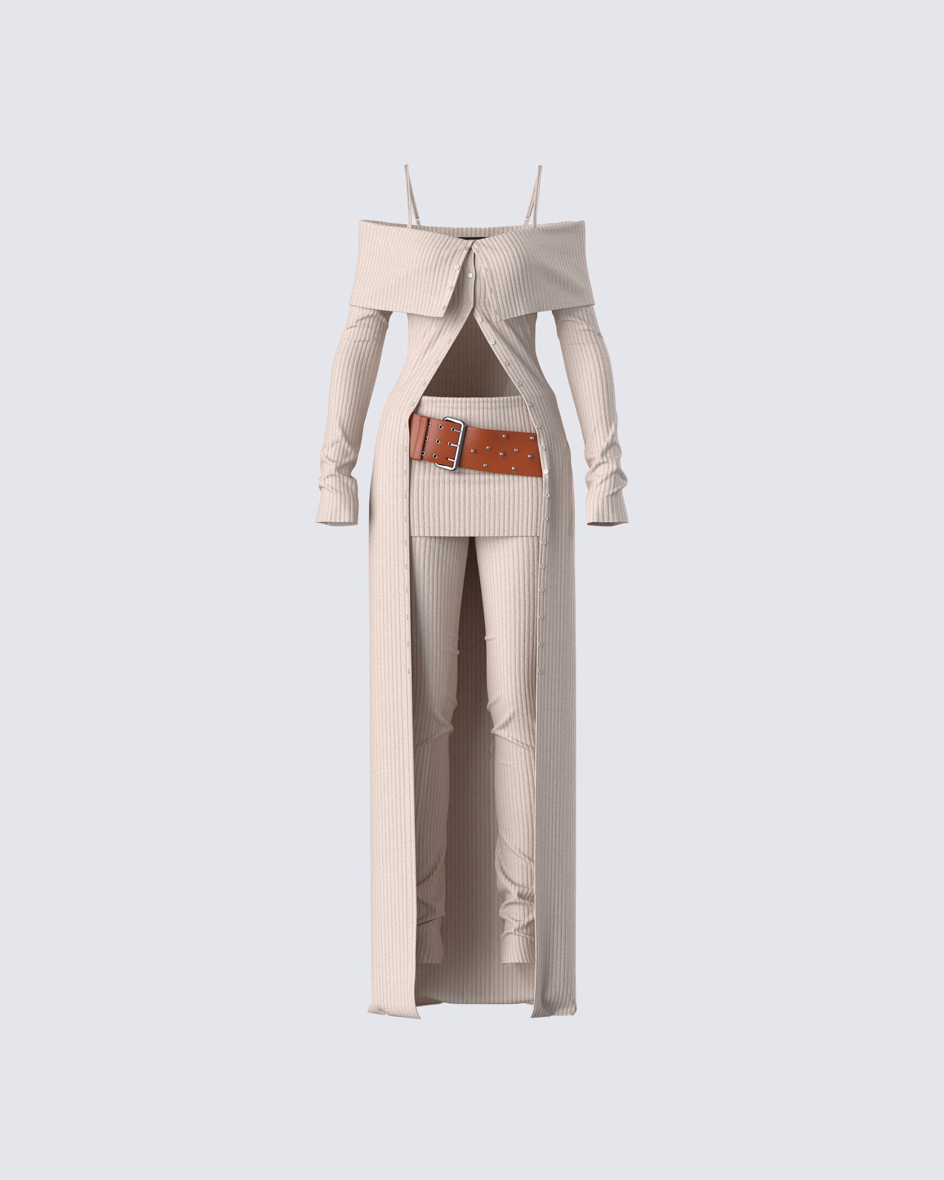 Myka Ribbed Set product front
