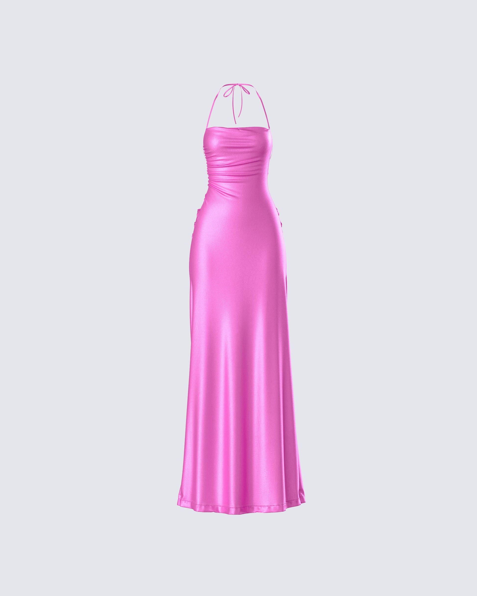 Koa Pink Metallic Gown product front