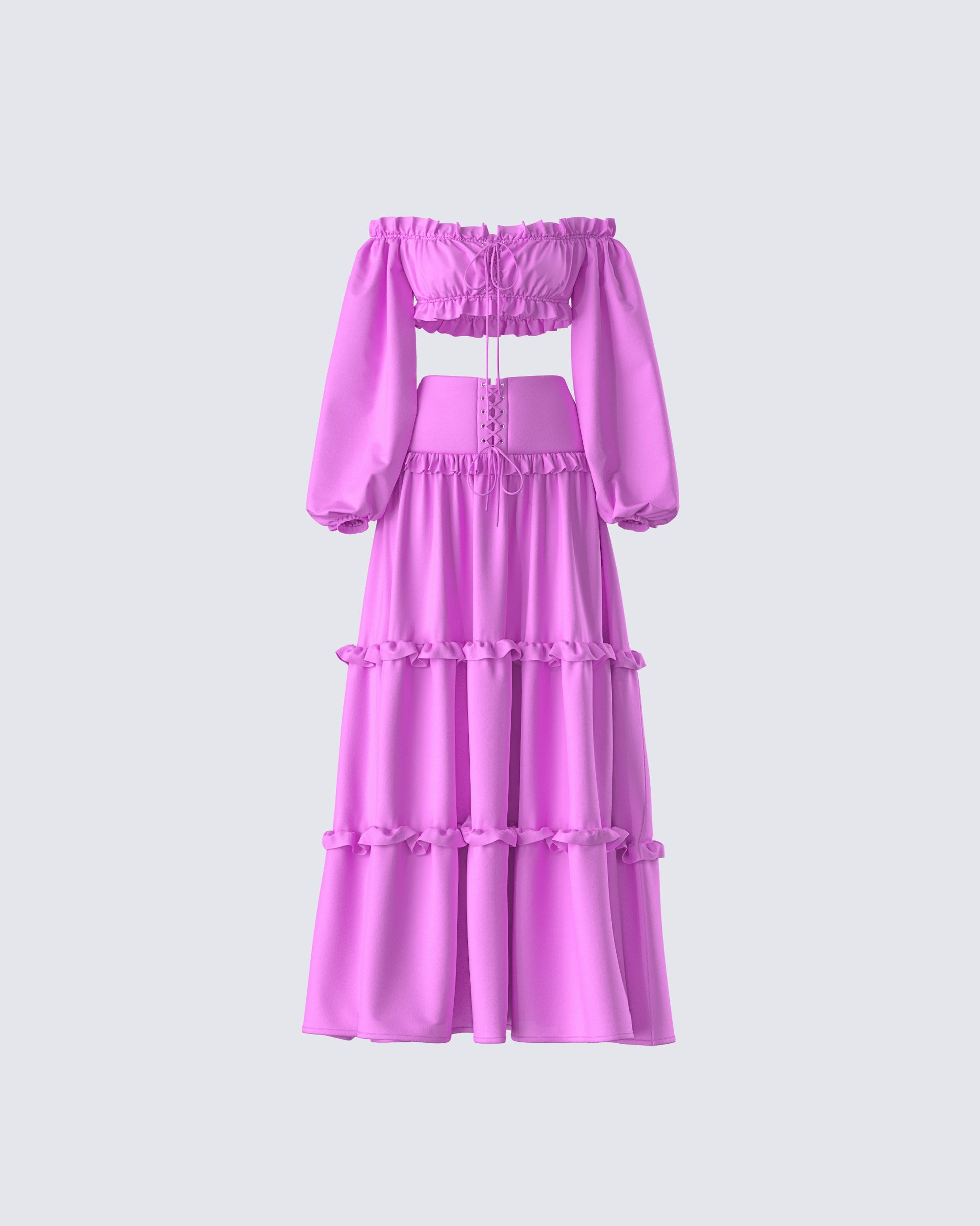 Fabiana Lilac Maxi Set product front