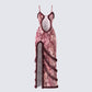 Javana Serpent Print Maxi Dress product front