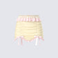 Sofia Pastel Ruffle Mini Skirt product front