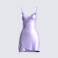 Taffy Purple Wrap Mini Dress 3d product front