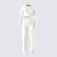 Alyssa White Knit Set product front