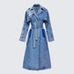 Hestia Denim Trench Coat product front