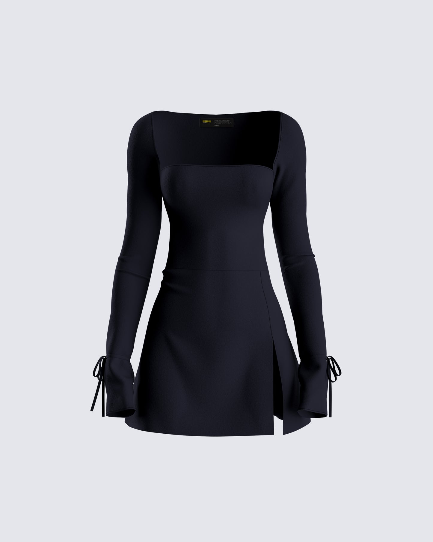 Kesia Black Mini Dress product front