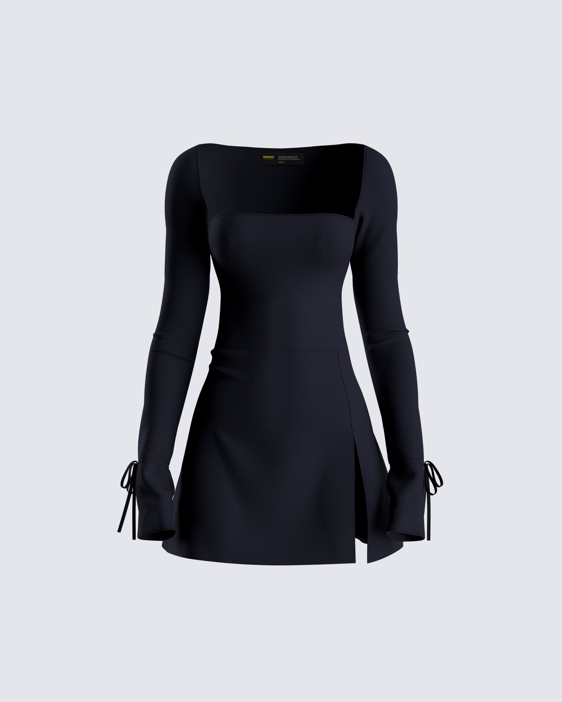 Kesia Black Mini Dress product front