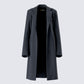 Mackenzie Black Longline Coat product front
