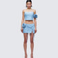 Delores Denim Set model front