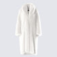 Trista Ivory Faux Fur Coat product front