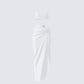 Carly White Beaded Maxi Set product front
