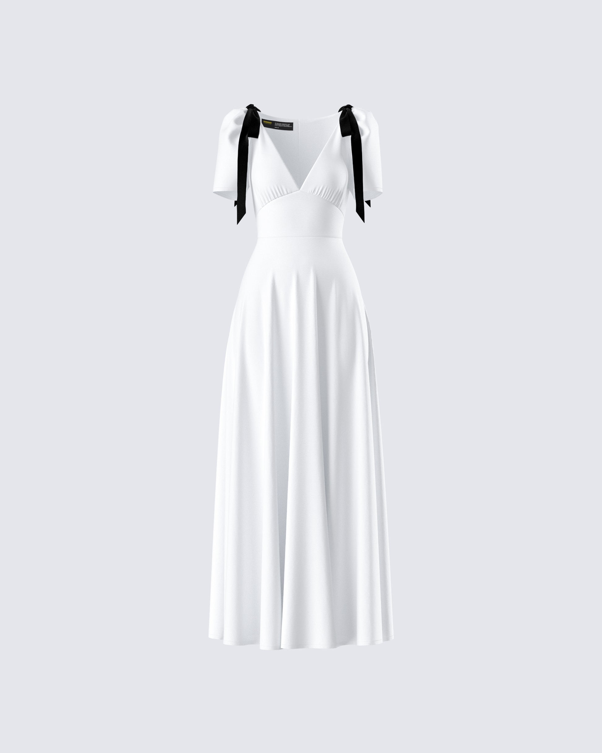 Braelyn White Maxi Dress product front