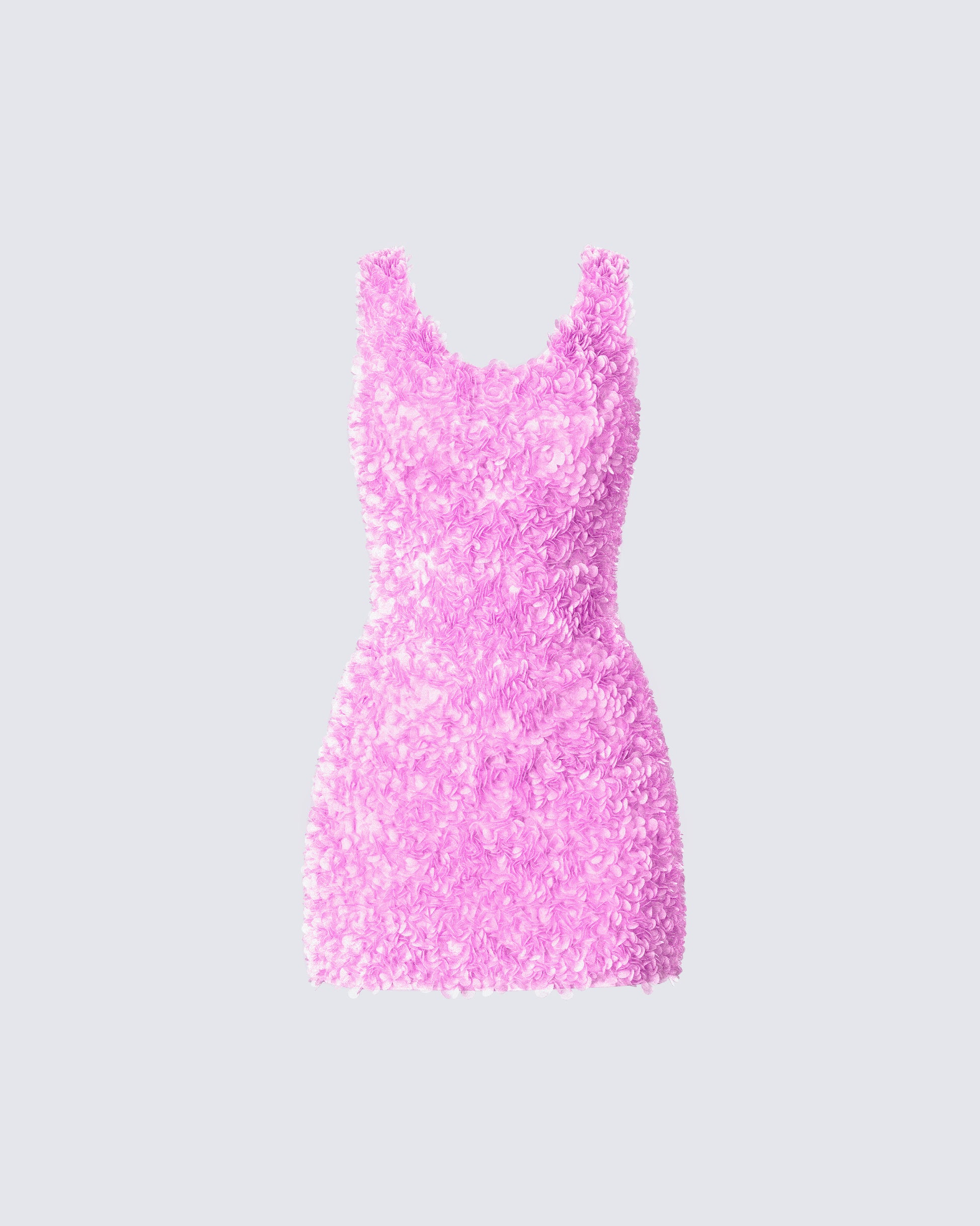 Christy Pink Petal Mini Dress product front