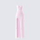 Astoria Pink Floral Maxi Dress product front