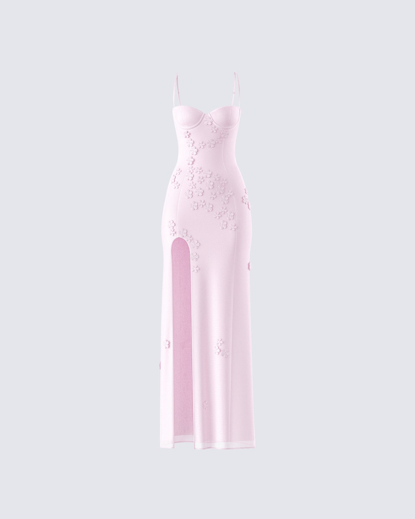 Astoria Pink Floral Maxi Dress product front