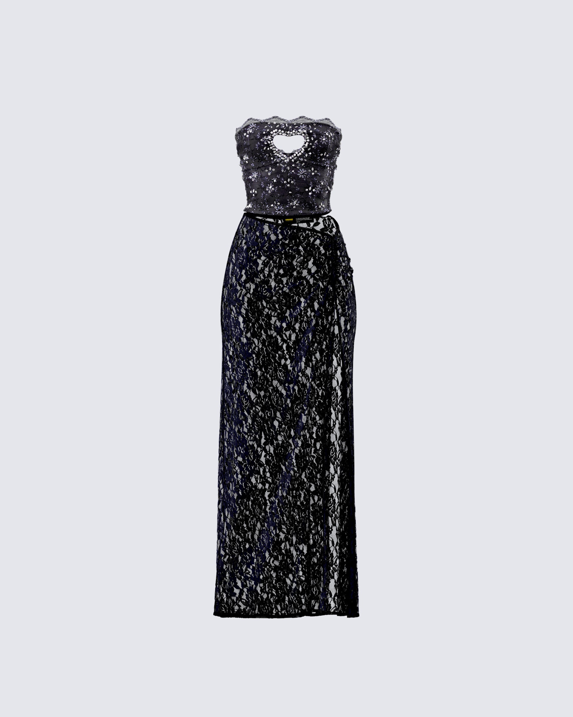 Love Black Maxi Set product front