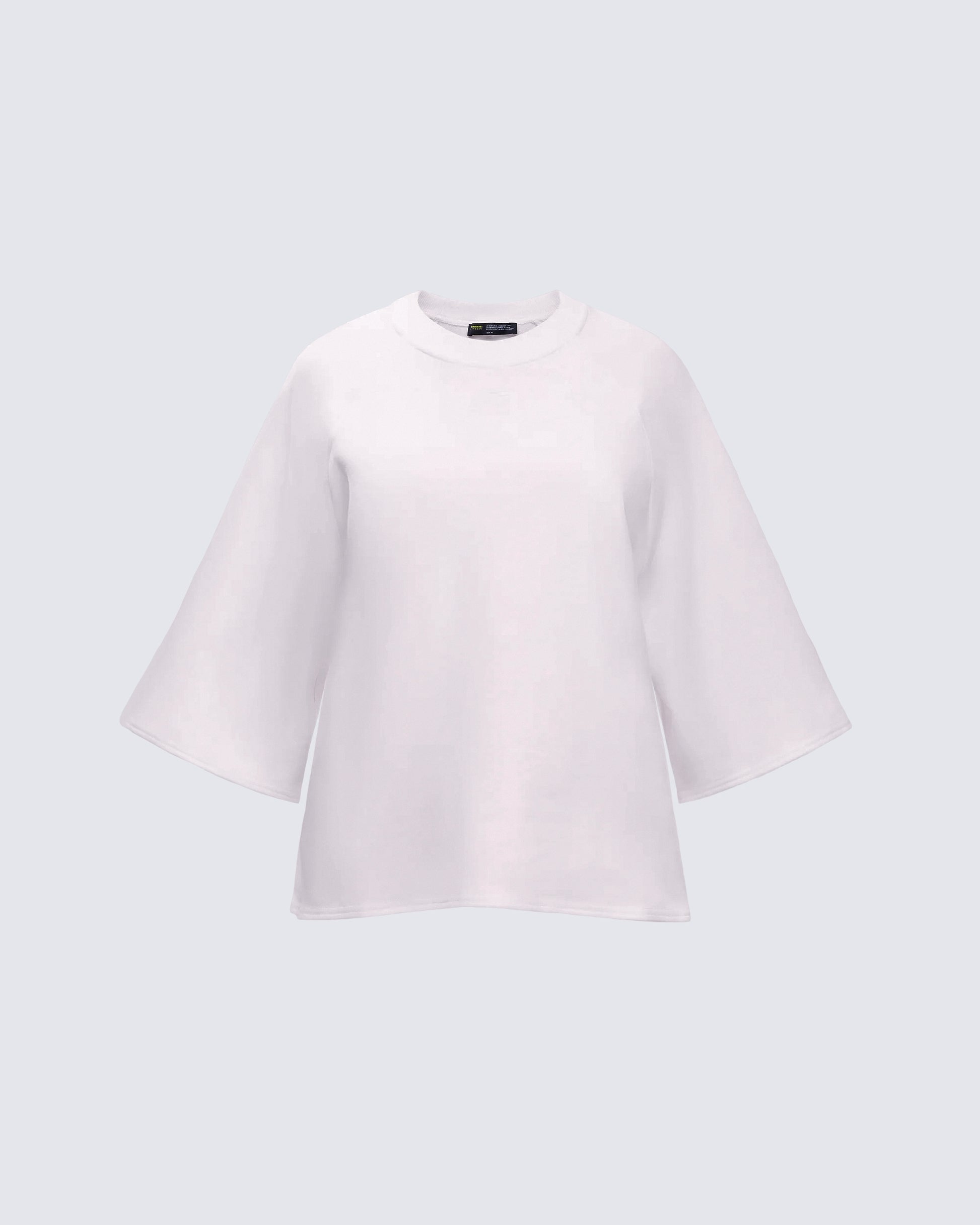 Mabelle Ivory Oversized Raglan Top product front