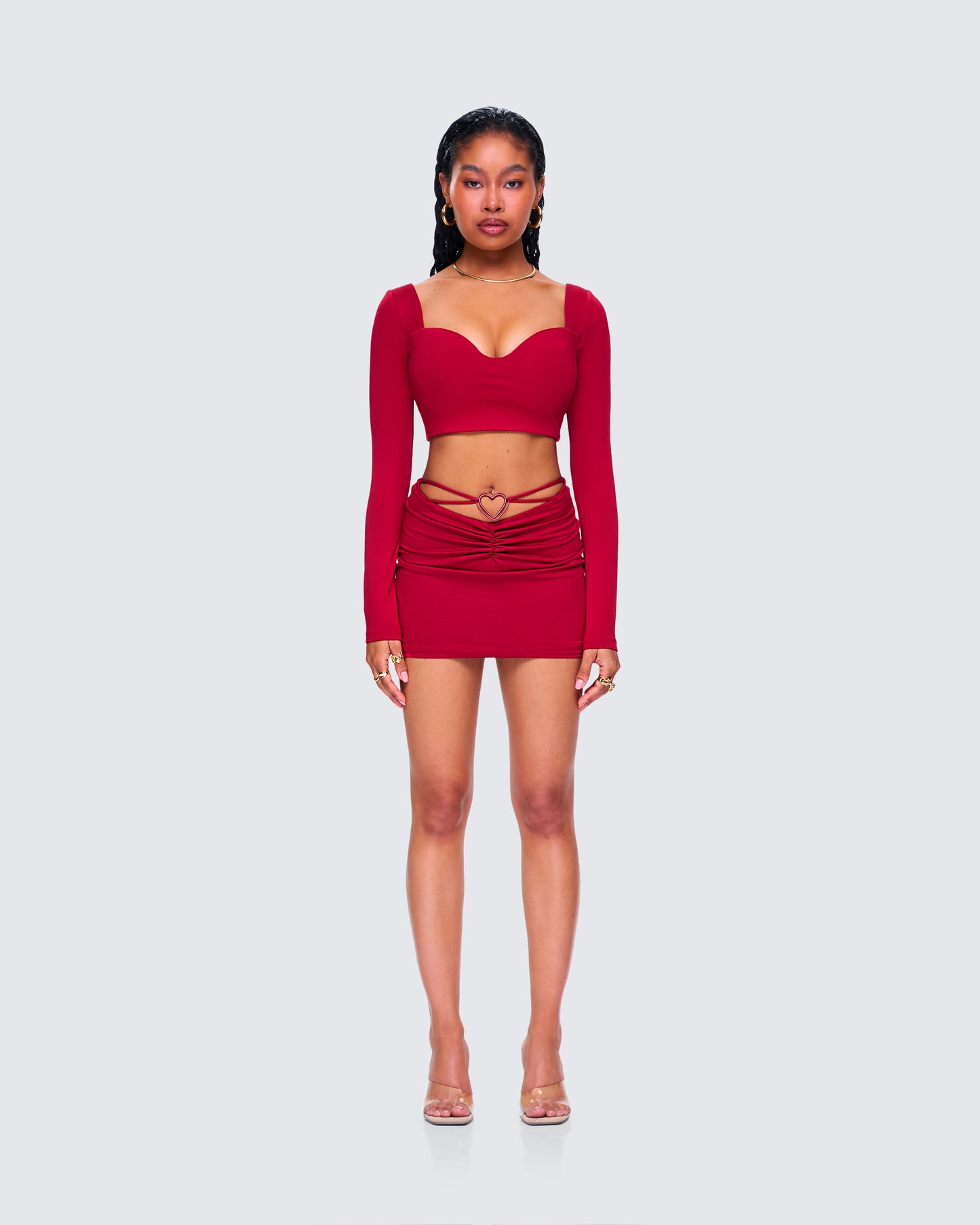 Venetia Sweetheart Set model front