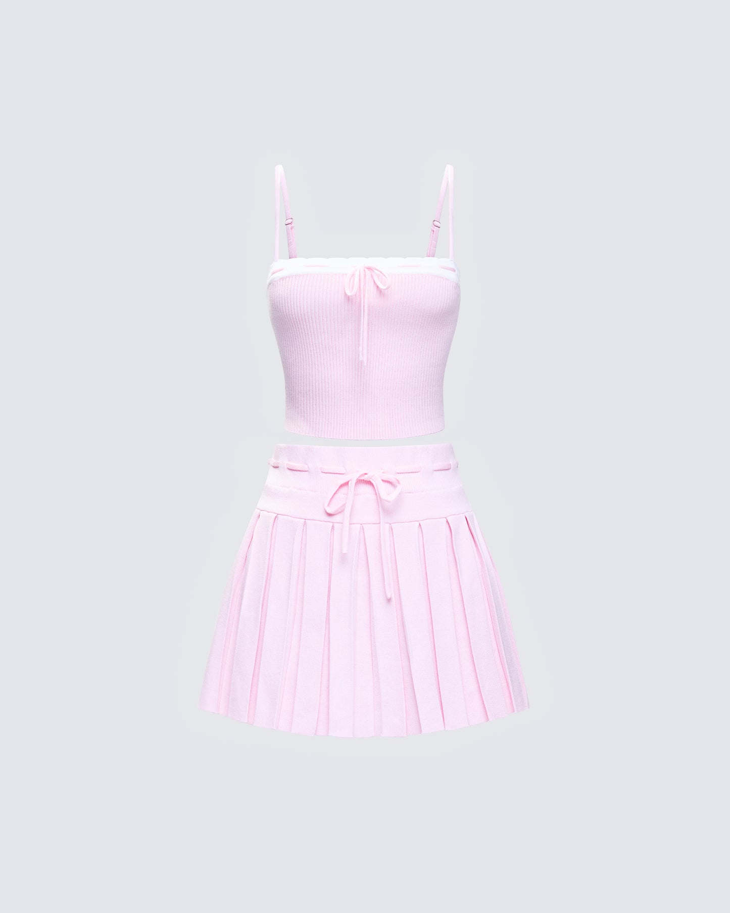 Lucien Pink Knitted Set product front
