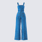 Fawn Blue Denim Overalls product front