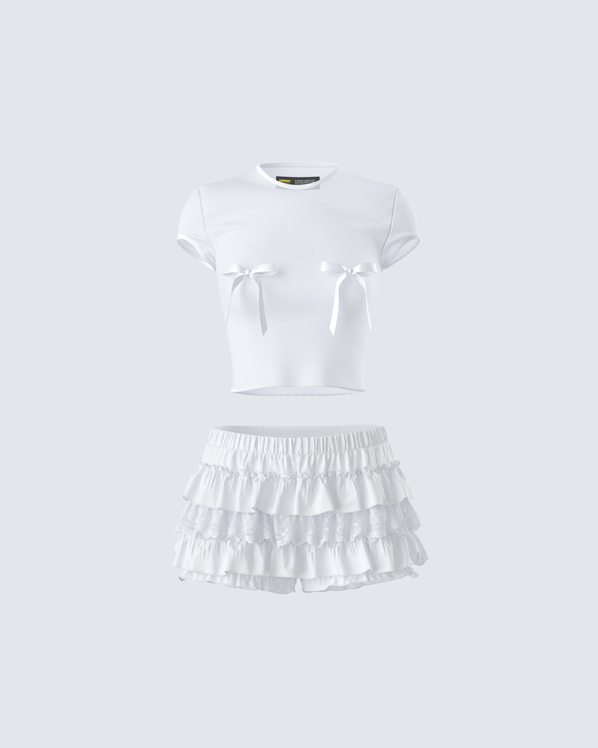 Isha Ruffle Set product front